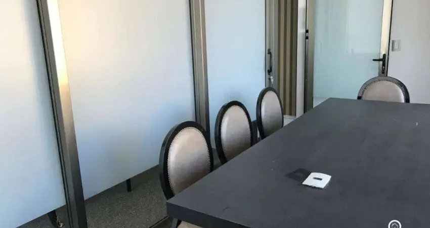 Sala mobiliada para alugar, 108 m² por r$ 11.540/mês - alphaville industrial - barueri/sp