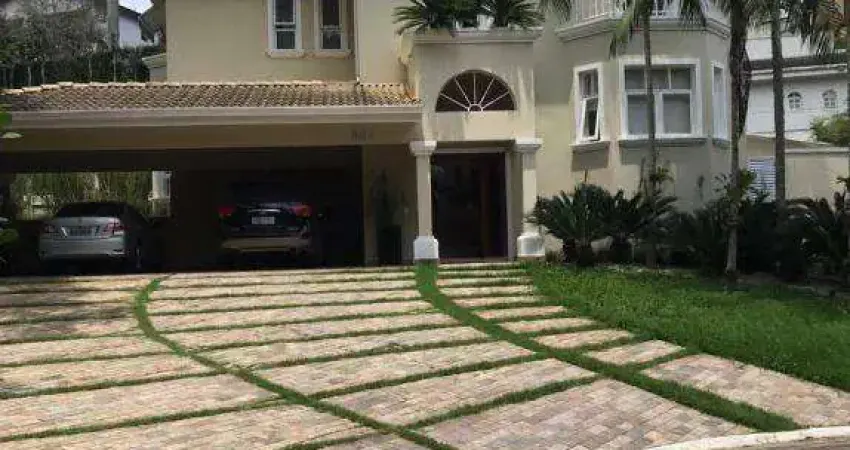 Casa com 5 dormitórios à venda, 597 m² por r$ 6.700.000,00 - alphaville 10 - santana de parnaíba/sp