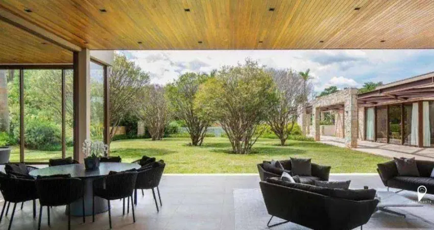 Linda mansão com 6 dormitórios à venda, 1350 m² - fazenda boa vista - porto feliz/sp