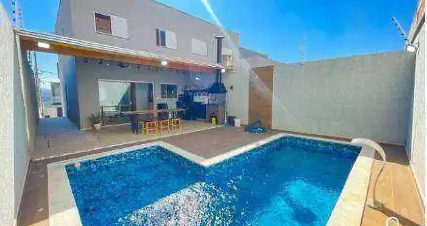 Casa com Piscina com 3 dormitórios à venda, 175 m² por R$ 1.250.000 - Cajamar - Cajamar/SP