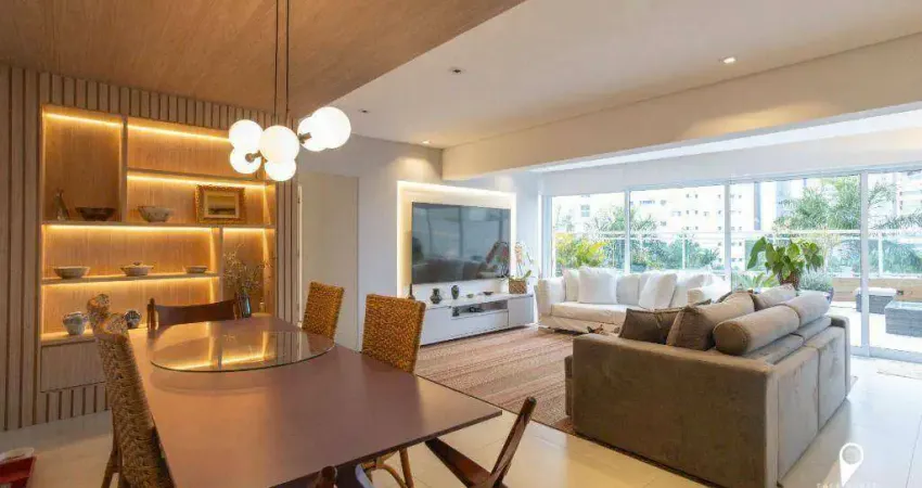 Apartamento garden com 3 dormitórios à venda, 270 m² por r$ 2.300.000,00 - alphaville - barueri/sp