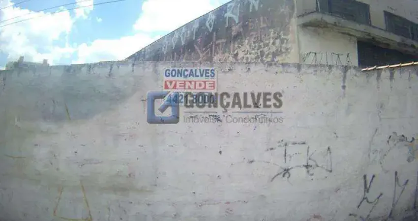 Terreno comercial à venda na Avenida Dom Pedro II, Campestre, Santo André