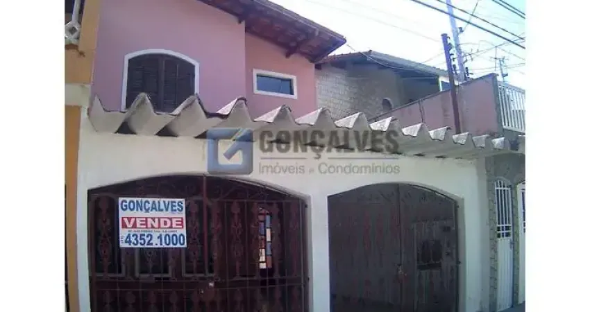 Sobrado 3 dormritórios sendo 1 suite, 198 mts² no bairro parque marajoara em santo andré