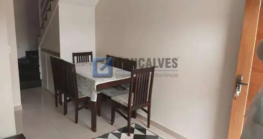 Sobrado 2 dormitórios sendo 1 suite, 50 mts²  no parque erasmo assunção em santo andré.