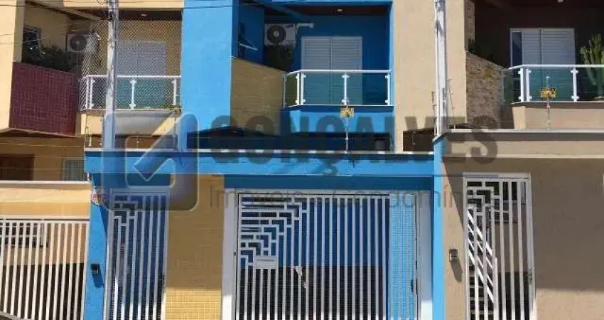 Sobrado 3 suites, 225 mts² no bairro parque das nações em santo andré.