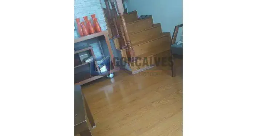 Sobrado 2 dormitórios, 130 mts² no jardim alvorada em santo andré