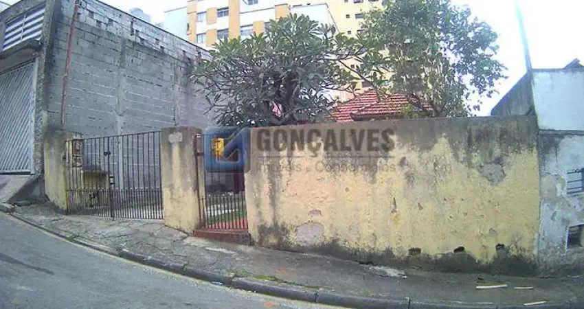 Terreno à venda na Rua Silva Dutra, Jardim Bela Vista, Santo André