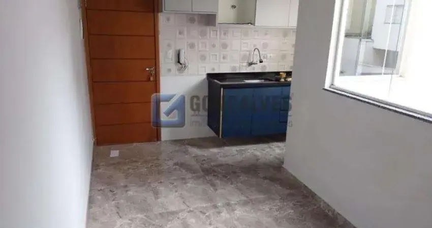 Apartamento cobertura 2 dormitórios, 42 mts² no jardim las vegas em santo andré.
