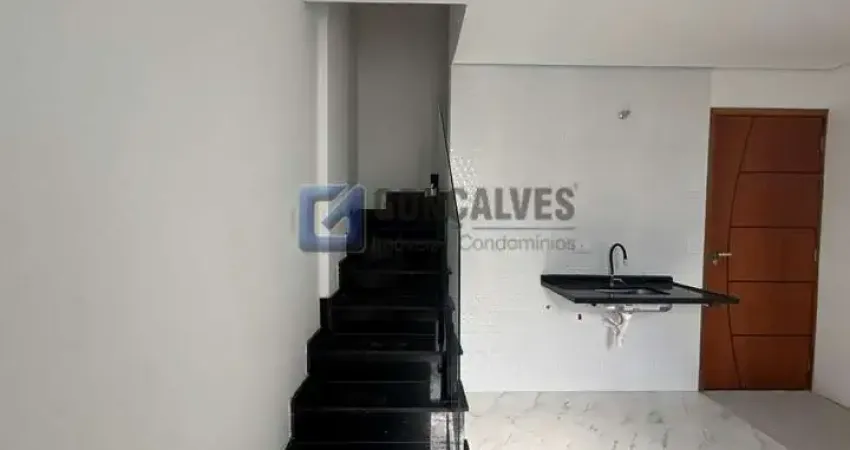 Apartamento cobertura 2 dormitórios sendo 1 suite, 110 mts² na vila alice em santo andré