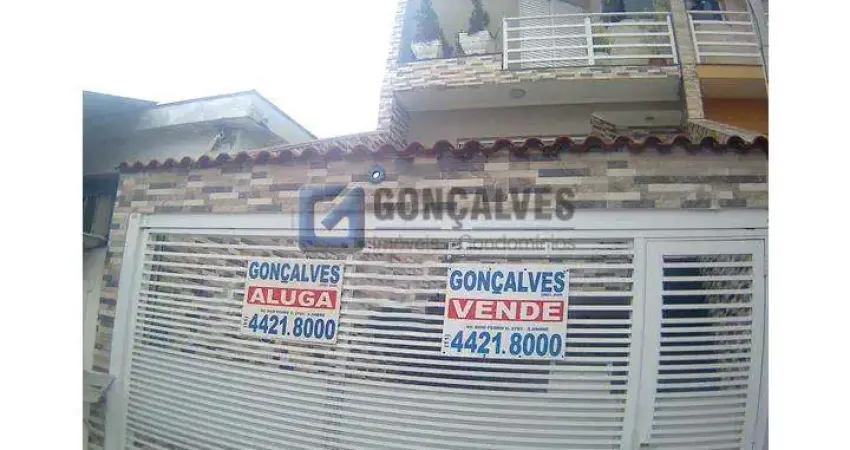 Sobrado 4 dormitórios sendo 3 suites, 204 mts² no parque novo oratório em santo andré