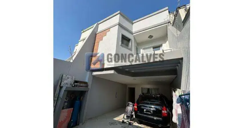 Sobrado 3 dormitórios sendo 1 suite, 186 mts² na vila guiomar em santo andré