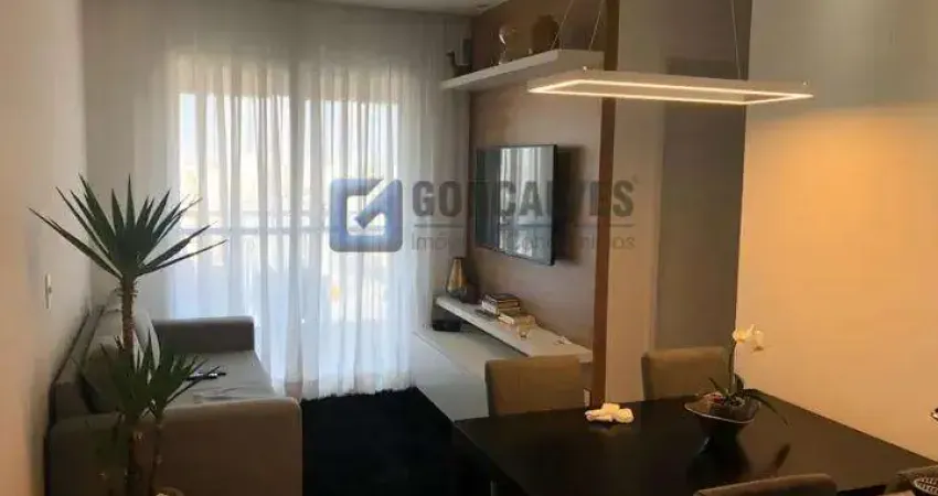 Apartamento no bairro jardim olavo bilac em são bernardo do campo/ sp, com 54m², 2 quartos sendo 1 suíte e aceita pet.