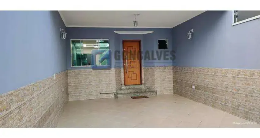 Sobrado 3 dormitórios sendo 1 suite, 186 mts² na vila alzira em santo andré.