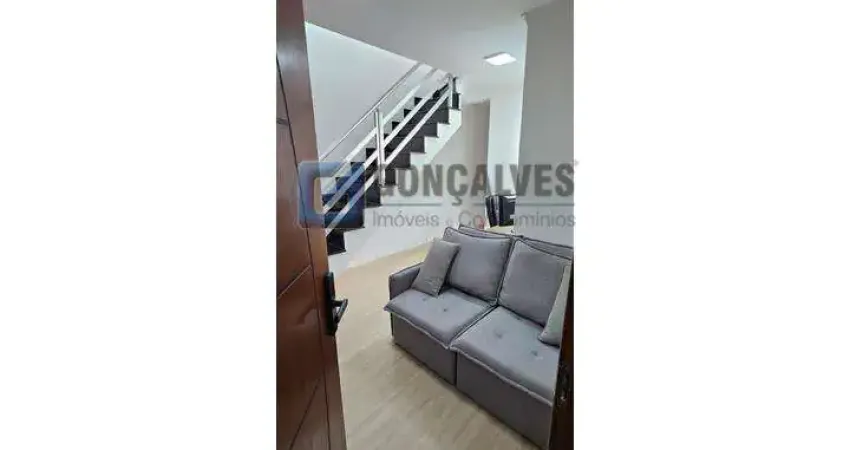 Apartamento cobertura 2 dormitórios,110 mts² na vila metalurgica em santo andré