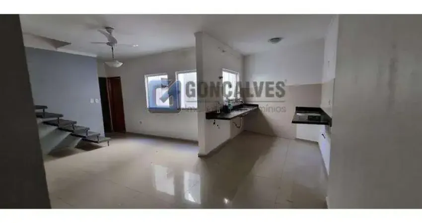 Apartamento cobertura 2 dormitórios, 93 mts² na vila bela vista em santo andré