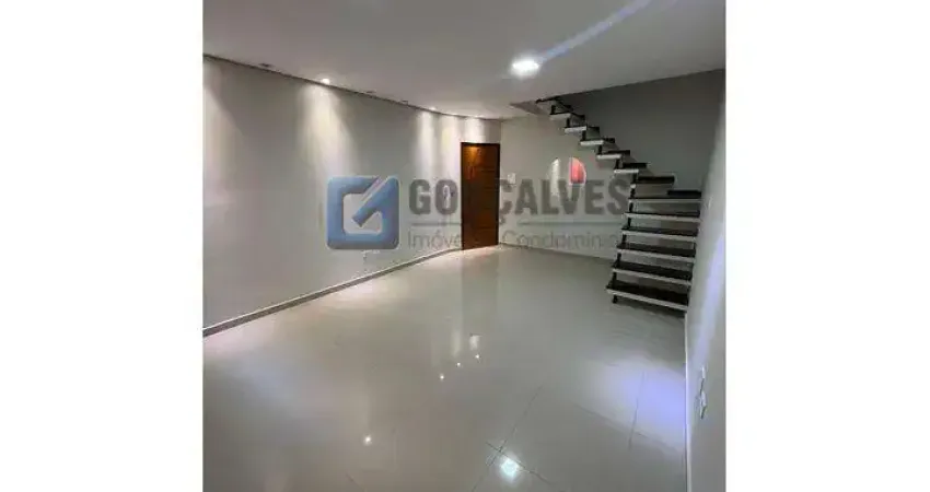 Apartamento cobertura 2 dormitórios sendo 1 suite, 97 mts² no bairro jardim guarará em santo andré