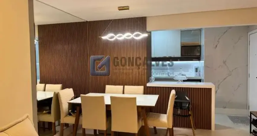 Apartamento á venda com 3 quartos, sendo 2 suítes na Vila Lusitânia em São Bernardo do Campo