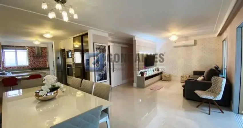 Apartamento, 03 quartos sendo 3 suítes, 128m², centro, santo andré.