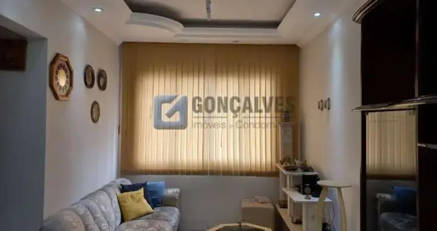 Apartamento 02 dormitórios imóvel mobiliado  a venda - bairro assunção - são bernardo do campo/sp