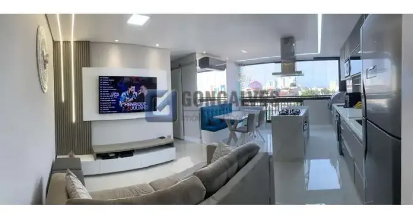 Apartamento 2 dormitórios sendo 1 suite, 50 mts² no bairro parque das nações em santo andré.