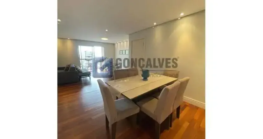 Apartamento com 3 suítes à venda no campestre em santo andré/sp.