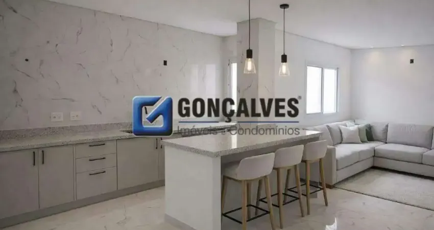 Apartamento com 3 quartos à venda na Rua Abernésia, Santa Maria, Santo André