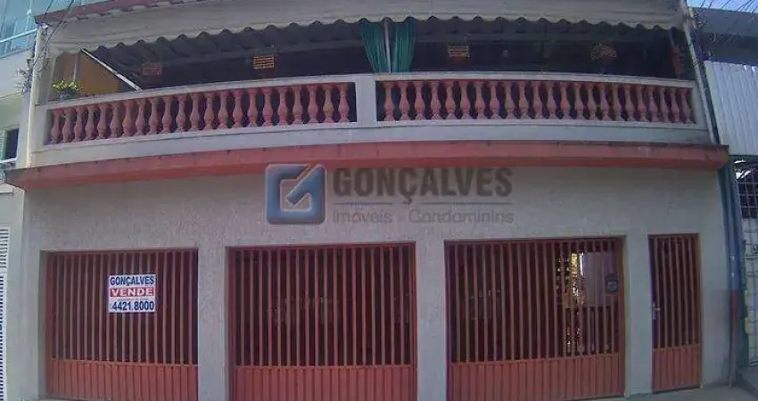 Sobrado à venda em Santo André – Vila Homero Thon | 3 dormitórios, 1 suíte, 3 vagas