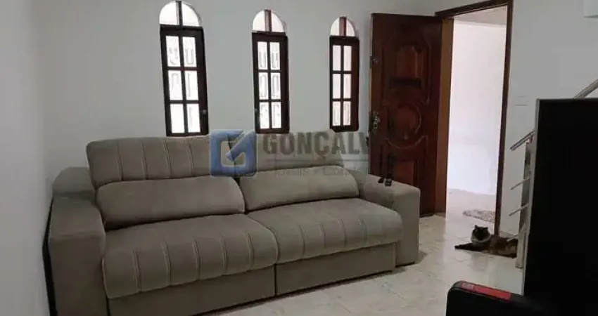 Sobrado com 2 quartos à venda no jardim colonial em são bernardo do campo/sp.