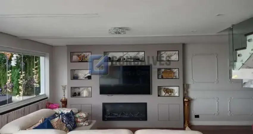 Apartamento à venda no bairro vila mussolini em são bernardo do campo, com 180m² e 3 suítes.