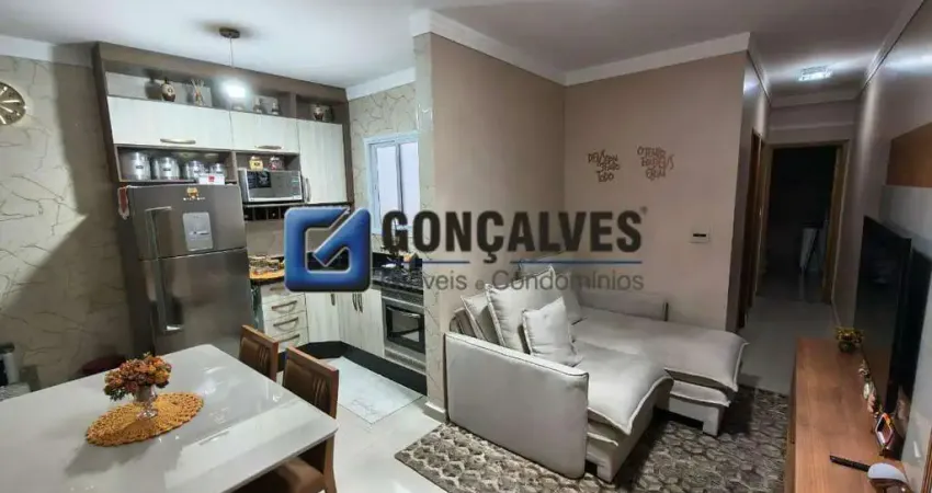 Apartamento mobiliado 02 dormitórios sendo 01 suíte a venda- Jardim Paraiso - Santo André-/SP