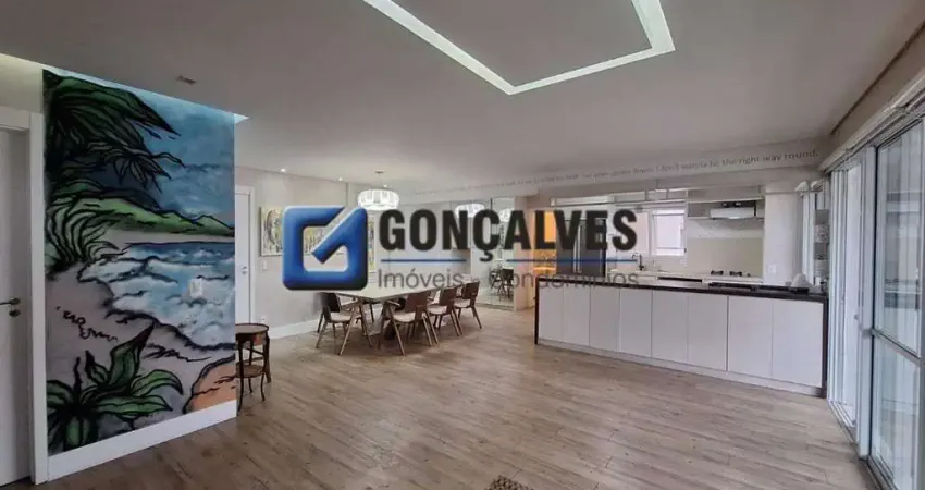 Apartamento Residencial de 147 m² em São Bernardo do Campo, Centro – 3 dormitórios, 2 suítes, 2 vagas