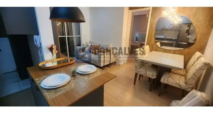 Apartamento à venda no bairro jardim olavo bilac em são bernardo do campo/ sp, com 48m², 1 quarto e aceita pet.