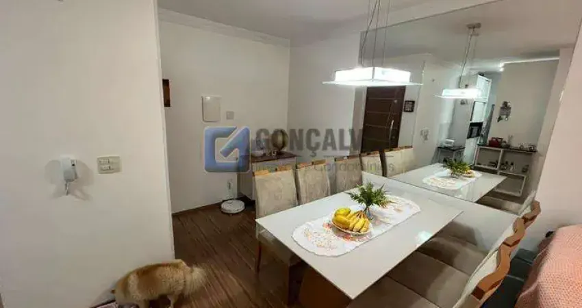 Apartamento cobertura 2 suites, 128 mts² na vila valparaíso em santo andré