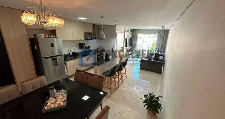 Apartamento 3 dormitórios sendo 1 suite, 80 mts² no bairro parque das nações em santo andré.