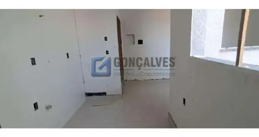 Apartamento cobertura 2 dormitórios sendo 1 suite, 90 mts² no bairro campestre em santo andré.