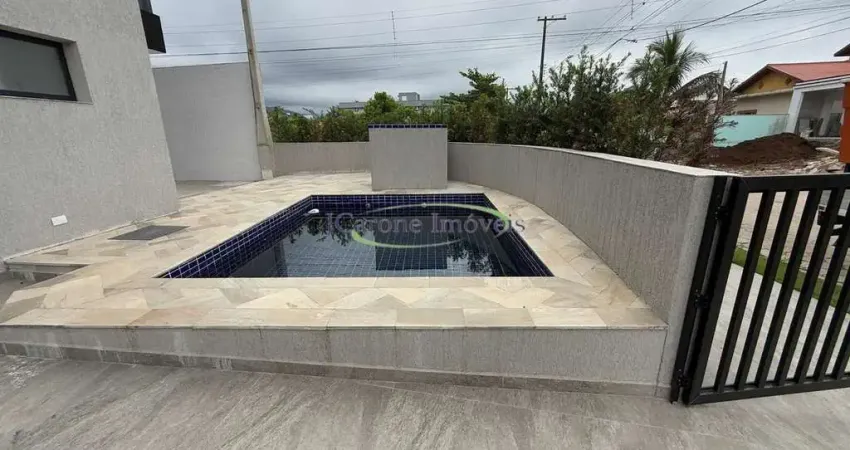 Casa sobrado a venda com 4 suítes e piscina no Condomínio Morada da Praia em Boracéia, Bertioga / SP