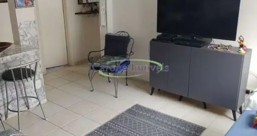 Apatrtamento a venda com 2 quartos e suíte perto da praia do boqueirão em santos / sp