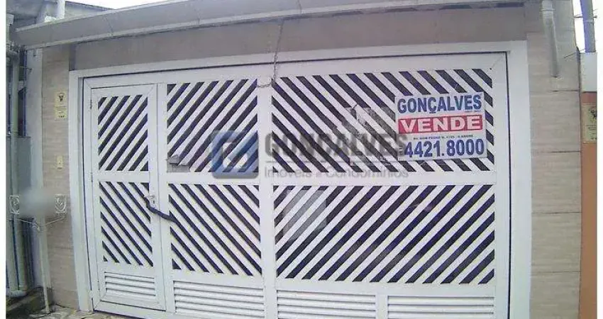 Casa com 2 quartos à venda na Rua Aguapeí, Santa Maria, Santo André