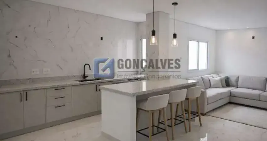 Apartamento com 3 quartos à venda na Rua Abernésia, Santa Maria, Santo André