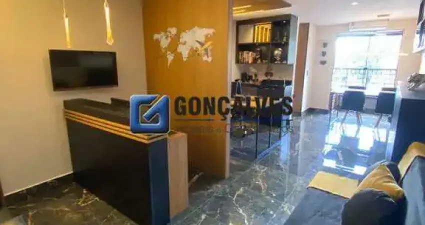 Sala comercial à venda com 31m² no bairro Vila Curuça em Santo André/SP.