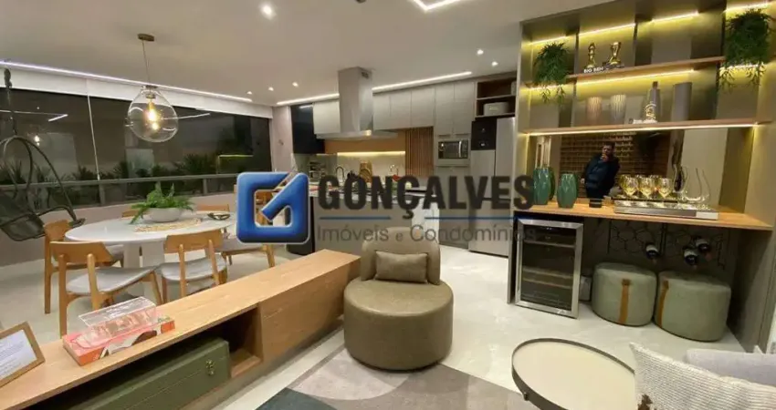 Apartamento de 3 suítes à venda em São Caetano do Sul – 104 m² com varanda gourmet e 2 vagas