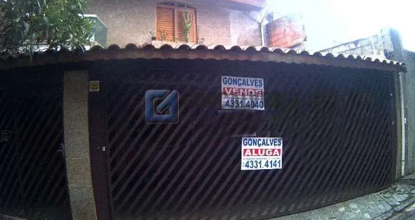 Casa comercial com 3 salas para alugar na Rua José Lobo, Vila Euclides, São Bernardo do Campo