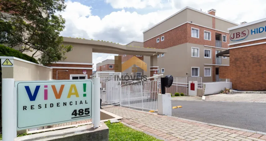 Lindo apartamento térreo, adaptado para pcd, com dois dormitórios a venda, no residencial viva, no bairro cachoeira em almirante tamandaré - pr.