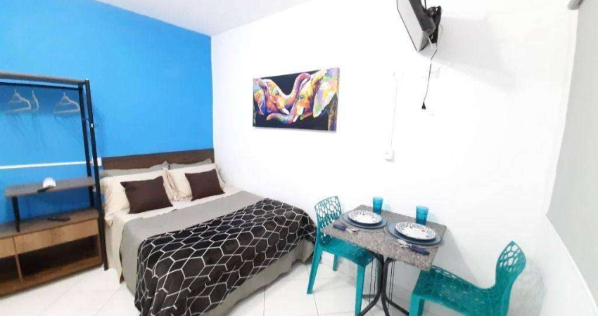 Kitnet com 1 dormitório para alugar, 17 m² por R$ 1.780,01/mês - Liberdade - São Paulo/SP