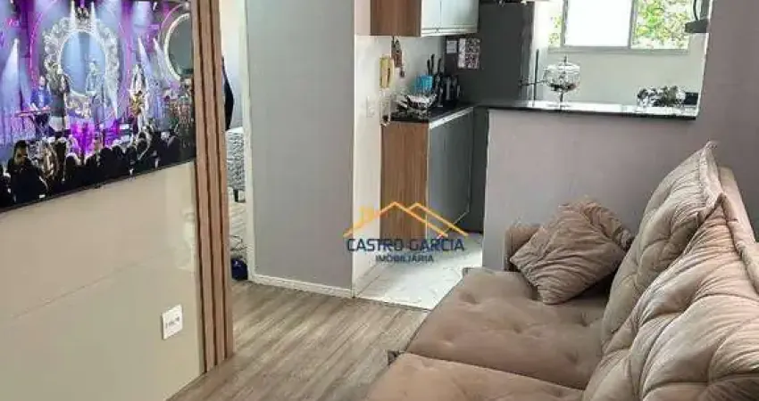 Apartamento com 2 dormitórios à venda, 47 m² por r$ 218.000,00 - jardim recanto - americana/sp