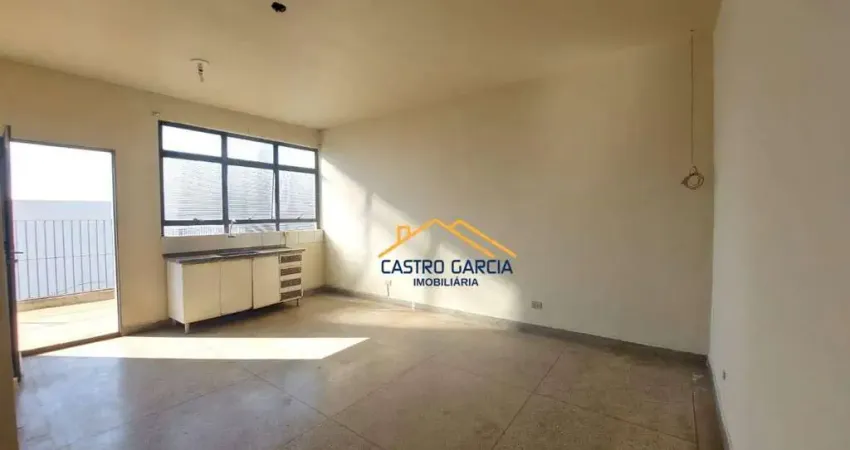 Sala para alugar, 33 m² por r$ 838,52/mês - vila santa catarina - americana/sp