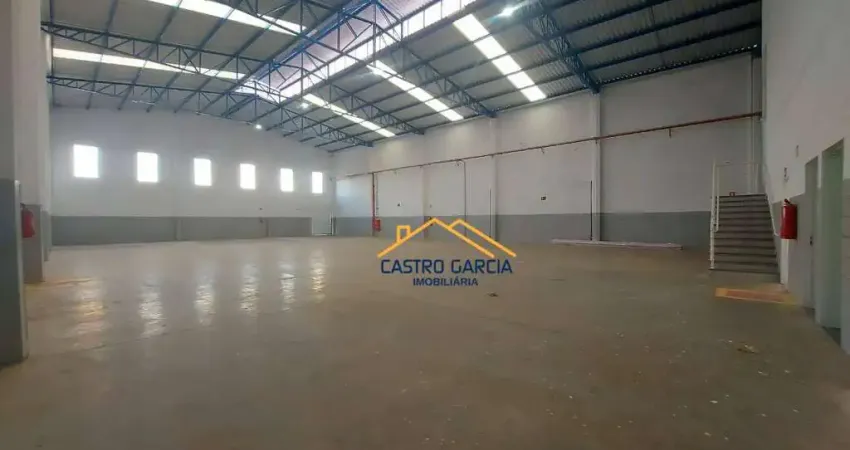 Galpão para alugar, 894 m² por r$ 11.450,00/mês - parque industrial souza queiroz - limeira/sp