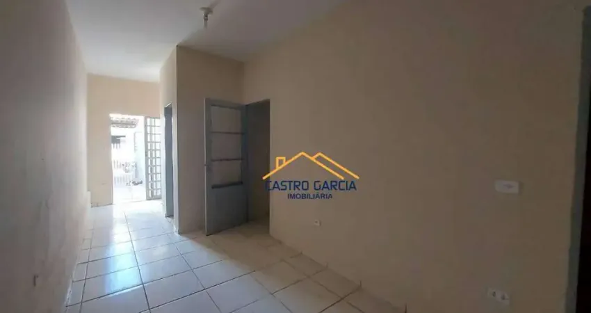 Casa com 1 dormitório para alugar, 60 m² por r$ 850,01/mês - residencial são joaquim - santa bárbara d'oeste/sp