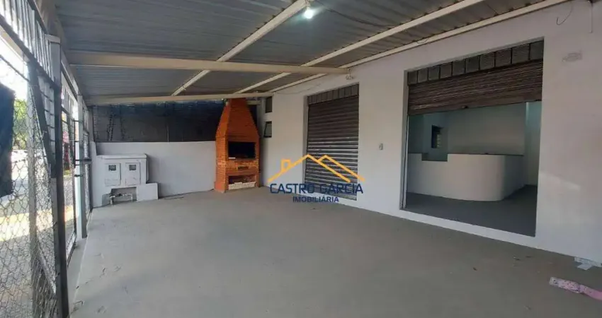 Salão para alugar, 202 m² por r$ 3.733,00/mês - jardim girassol - americana/sp