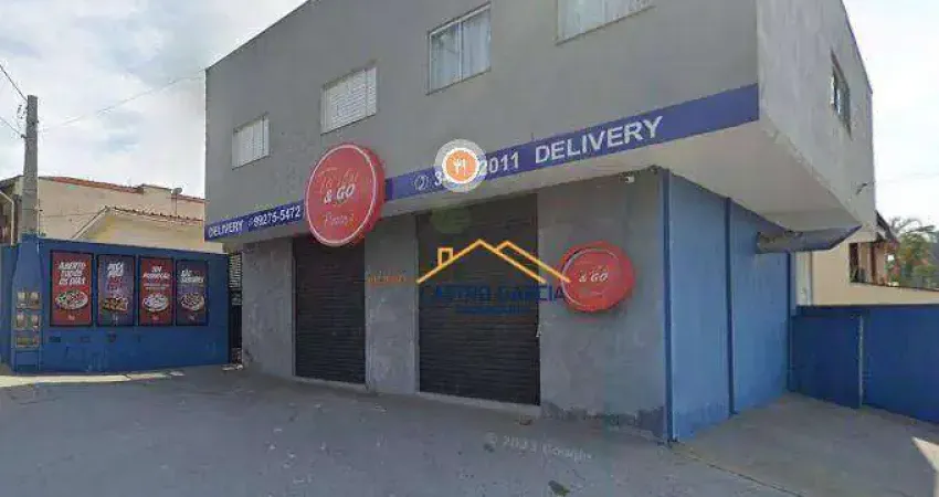 Salão para alugar, 127 m² por r$ 3.148,49/mês - parque novo mundo - americana/sp